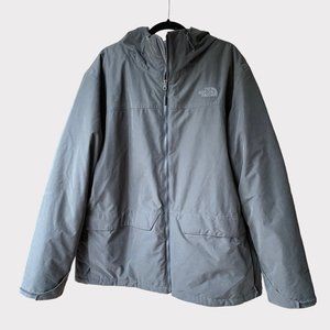 The North Face Men's XXL NEW Gray  Triclimate Long Sleeve Full Zip Hooded Jacket